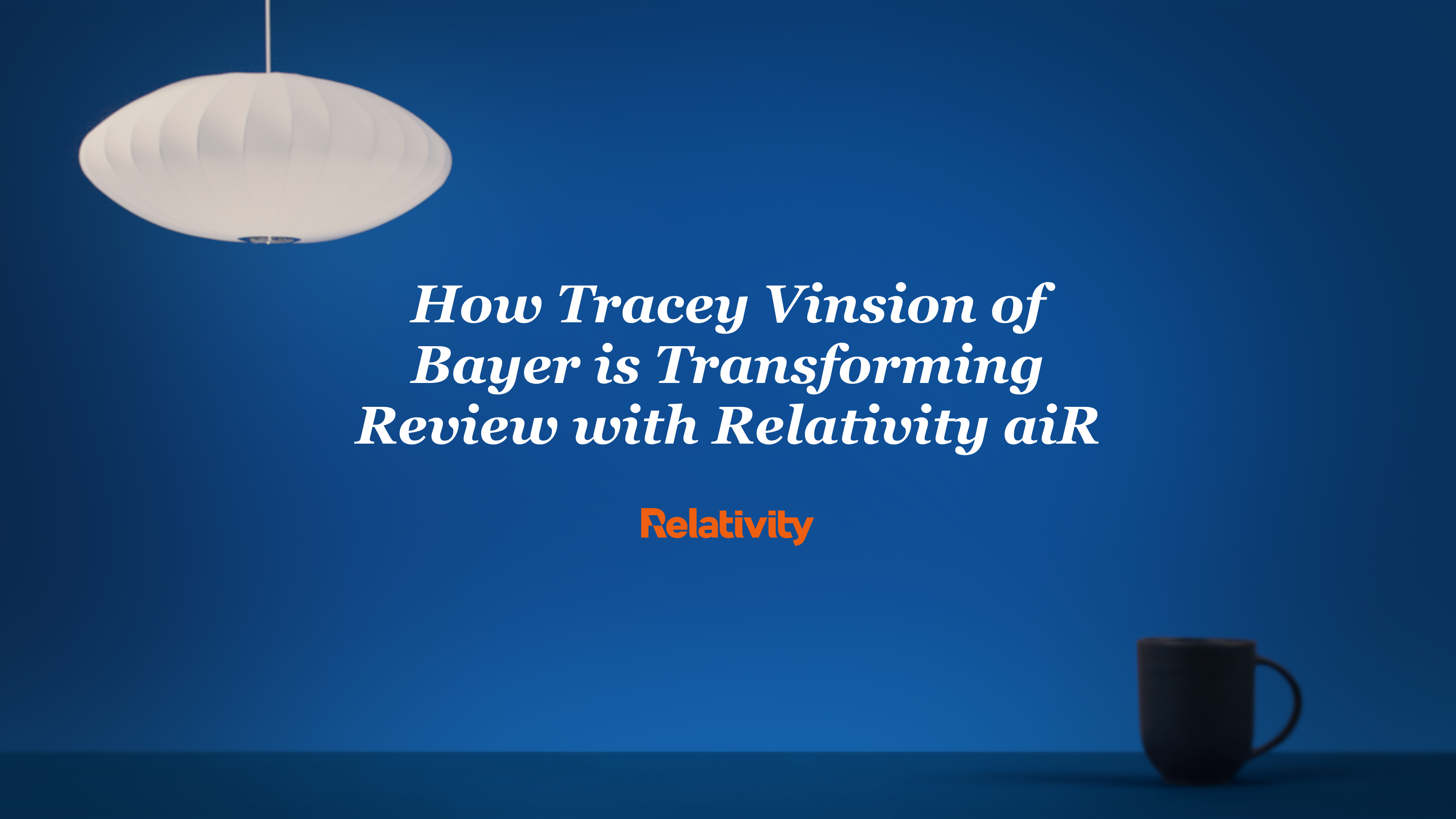 Relativity aiR Customer Video thumbnail image
