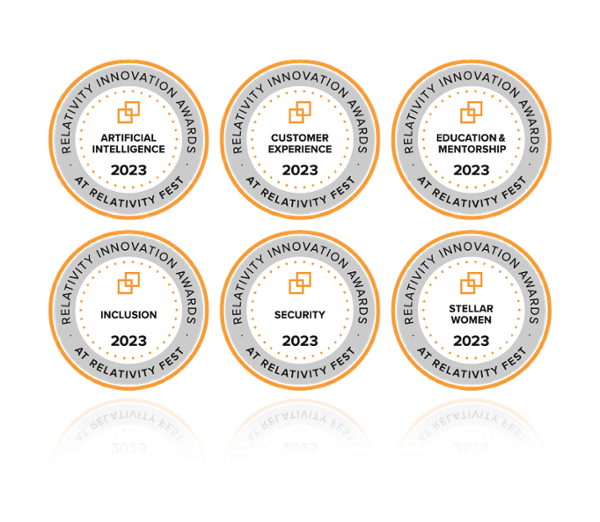 Get to Know the 2023 Individual Relativity Innovation Awards Finalists--and Get Voting! Icon - Relativity Blog