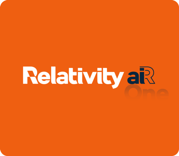RelativityOne Is Now Relativity aiR: The AI Platform for Legal Data Intelligence Icon