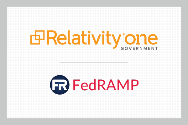 Announcing FedRAMP Authorization for RelativityOne Government Icon - Relativity Blog